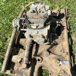 Ford V8 Intake Manifold and 4bl Carburetor For Ford 