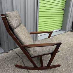 Danish Mid-Century Modern Rocking Chair by Poul Volther – Rare & Iconic Design 