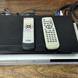 TWO DVD PLAYERS