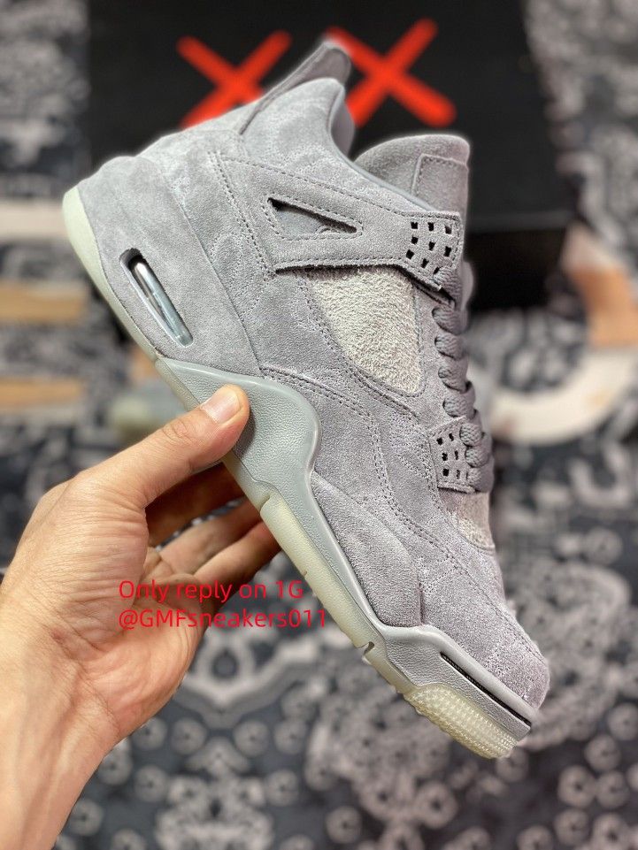 KAWS x Air Jordan 4 Retro 'Cool Grey'