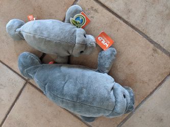 Manatee Stuffed Animals Sold Together
