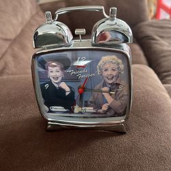 Vintage “I Love Lucy” Twin Bell Mechanical Alarm Clock