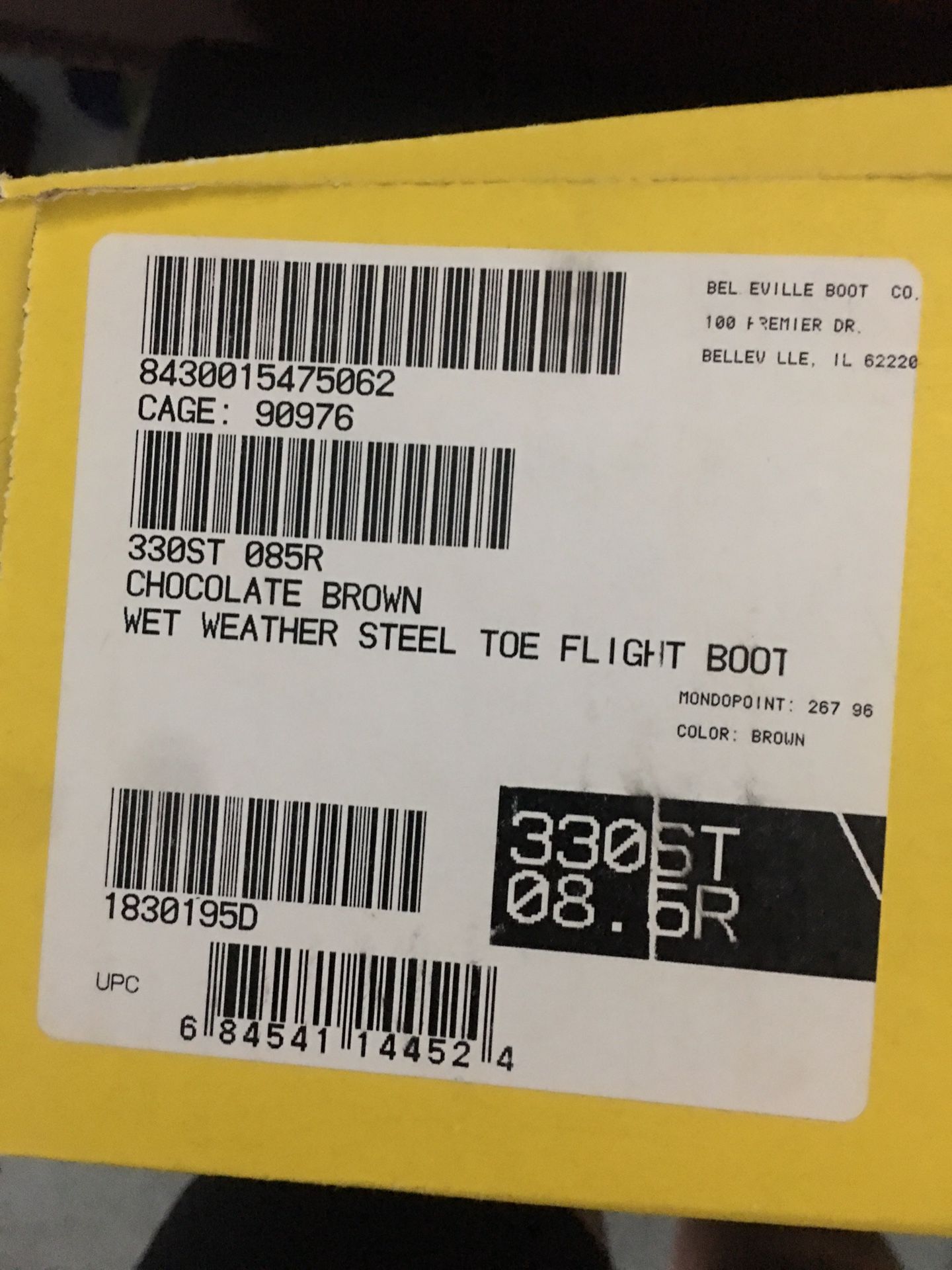 Botas militares con cascillo