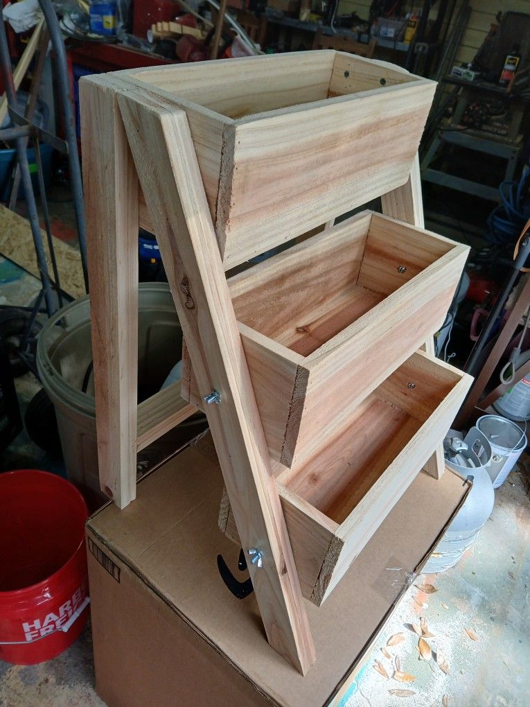 3 Tier Cedar Planter