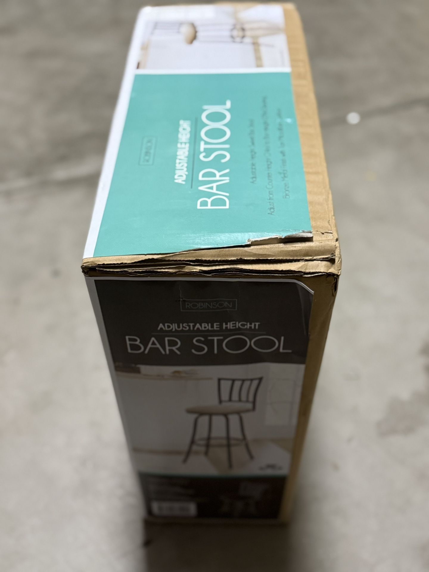 Adjustable Height Bar Stool