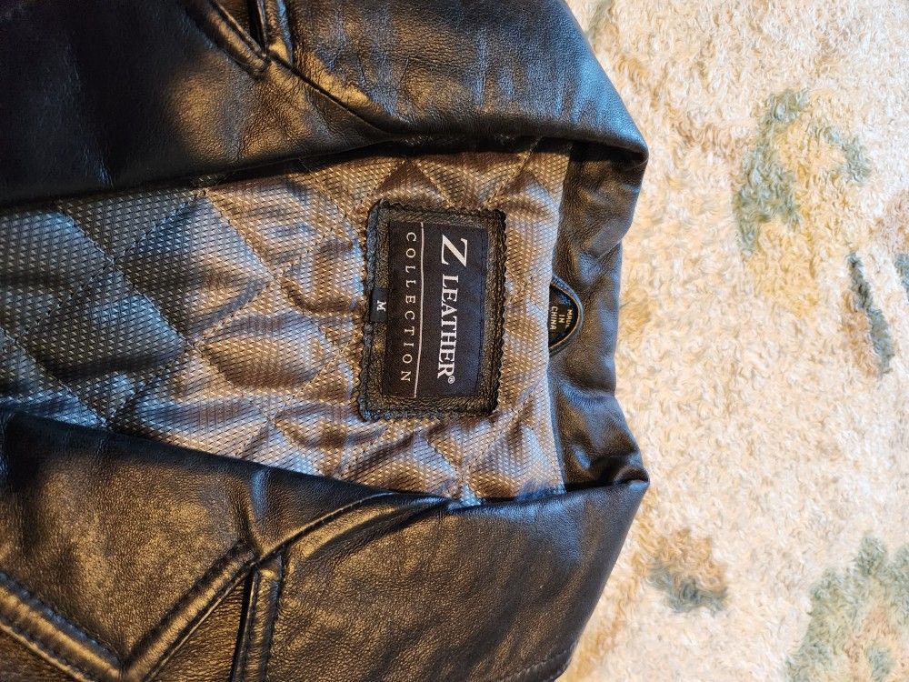 Leather Jacket Like New No Tags