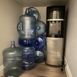 Water Cooler With jugs 