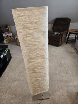 Paper floor lamp