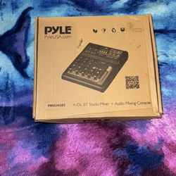 Pyle PMXU43BT 4-Channel Bluetooth Mixer