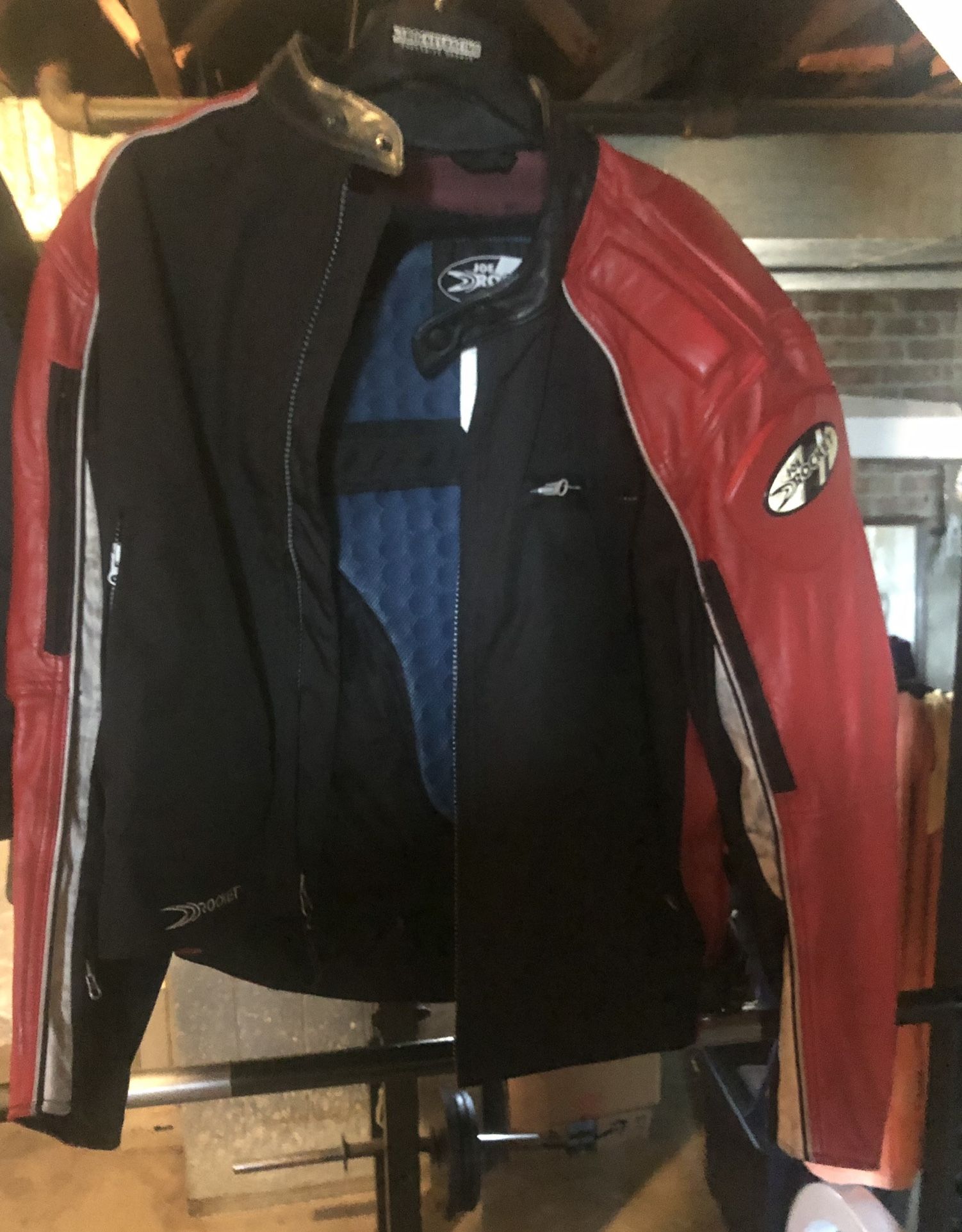 Joe Rocket Motorcycle Jacket W/Liner 