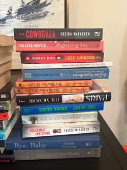 Books $3 each