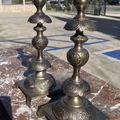 Pair of Antique Candlesticks