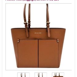 Michael Korsjet Sest Travel Medium Double Pocket Tote (Luggage) 35F3GTVT8B-230