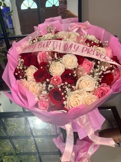 Place your flower arrangements