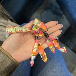 2 Neon Carnival Wristbands 