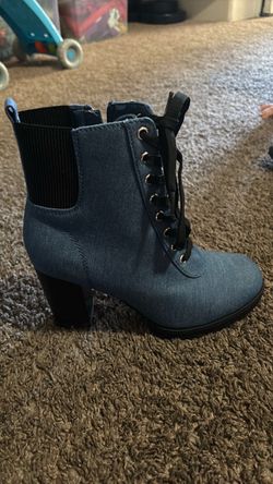 Blue rouge boots 8 1/2