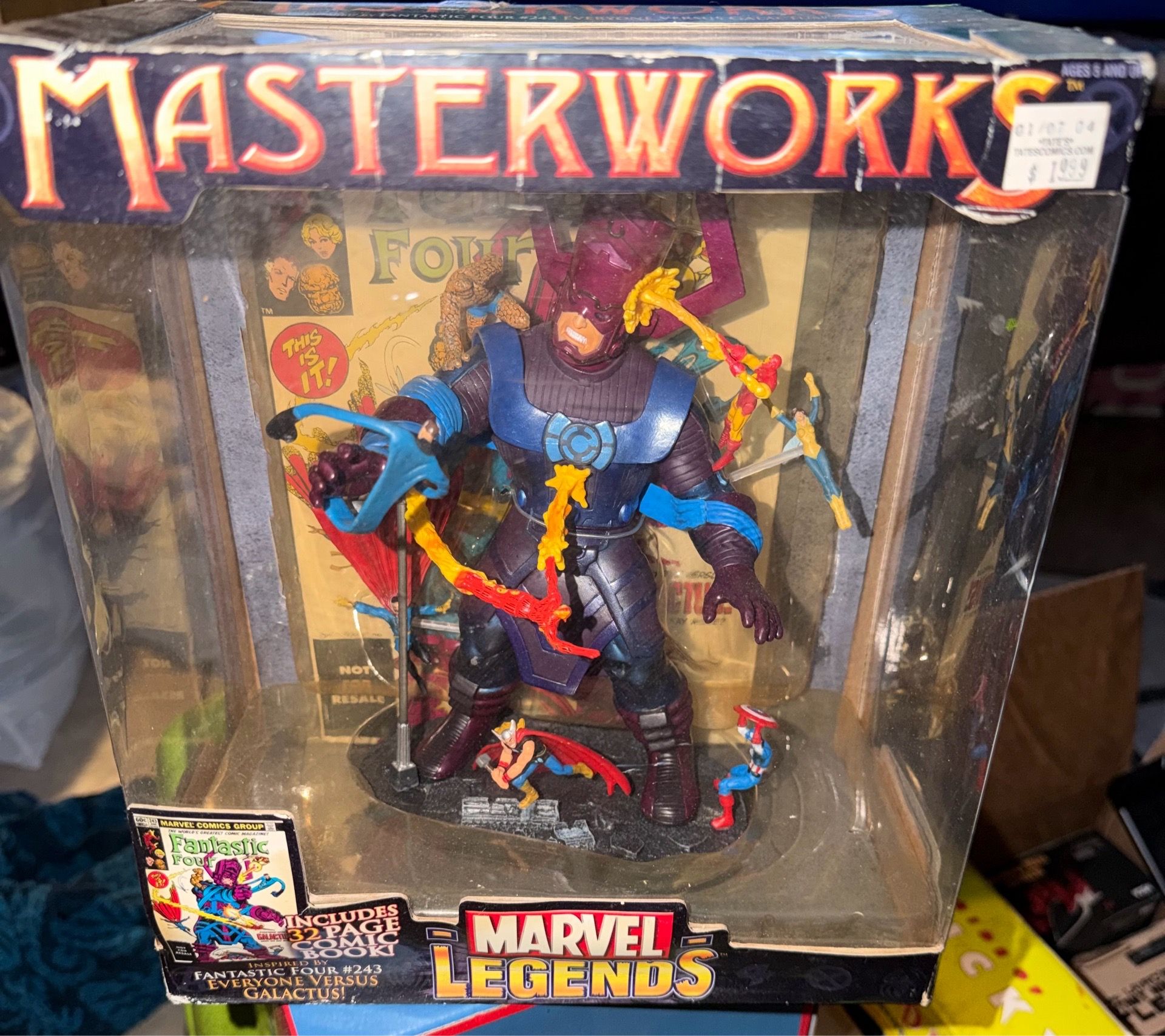 Marvel Legends Masterworks GALACTUS Figure Statue Fantiastic Four ToyBiz 2006