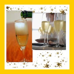 Champagne flute glasses Korbel 2 bonus flutes