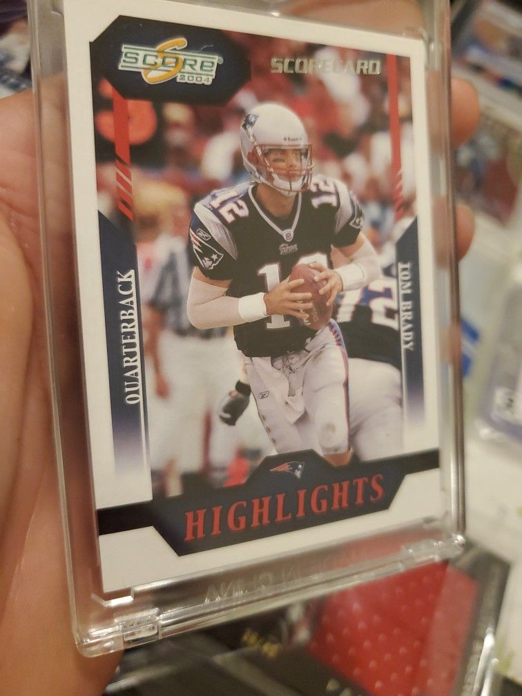 Numbered Tom Brady Scorecard /625