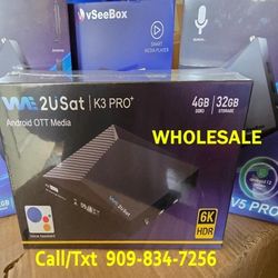 WE2USAT K3 PRO  Wholesale reseller    super box Superbox  VSEEBOX SUPERBOX