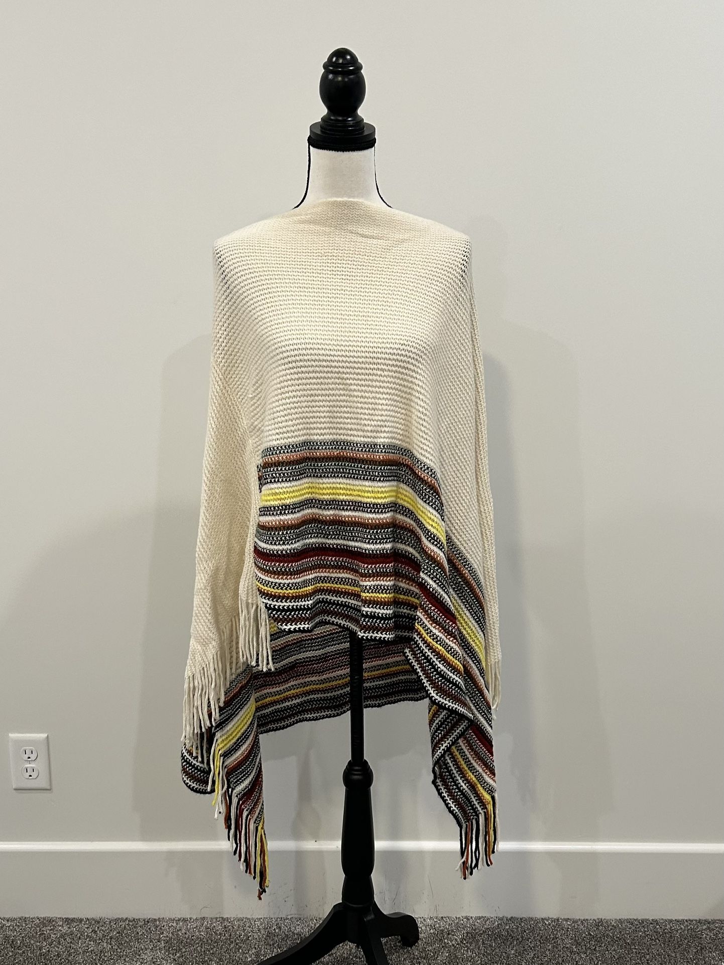 Royal Rose Poncho