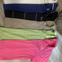 Men’s XL Golf Collard Shirts 