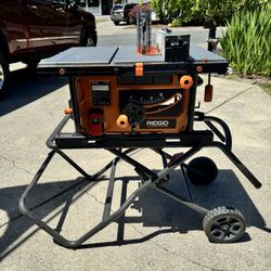 Ridgid Table Saw