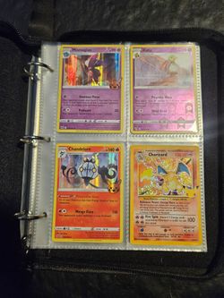 Holographic pokemon binder