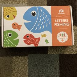 Magnetic Letter Fishing Game