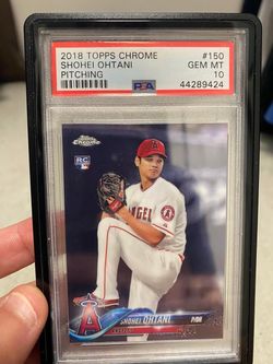 Shohei Ohtani RCs PSA 10