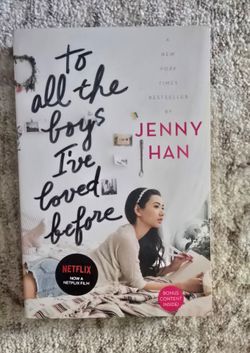 Young Adult romance novel~ TO ALL THE BOYS I'VE LOVED BEFORE ~written by Jenny Han. *Pre-owned, like New.
$5 Firm Price.
Pick-up EAST/HORIZON ~
Joe