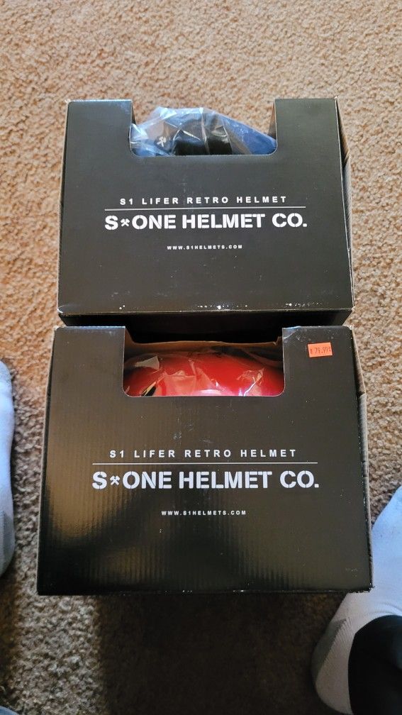 2 NEW S ONE BIKE HELMETS