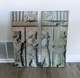 Ancient Persia Persepolis Canvas Art (Set of 2)