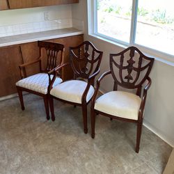 3 Nice Antique Chairs