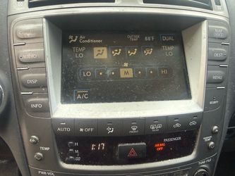 Lexus is250 navigation