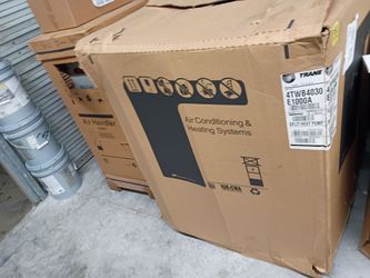 Aa,trane A410 ,2.5 ton handerl condenser new heater , installation