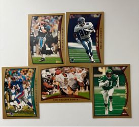 Topps 1997 NFL Football Cards (5)