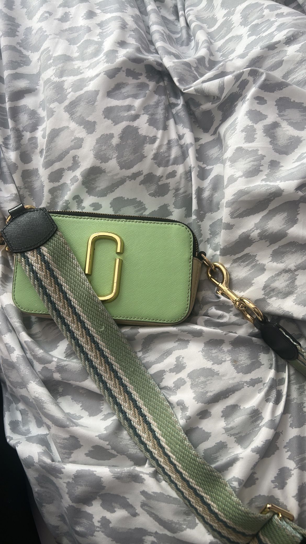 RARE cyan blue snapshot bag, no longer sold in stores