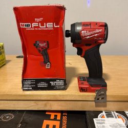 Milwaukee M18 FUEL 18V Lithium-Ion Brushless Cordless 1/4 in. Hex Impact Driver (Tool-Only)