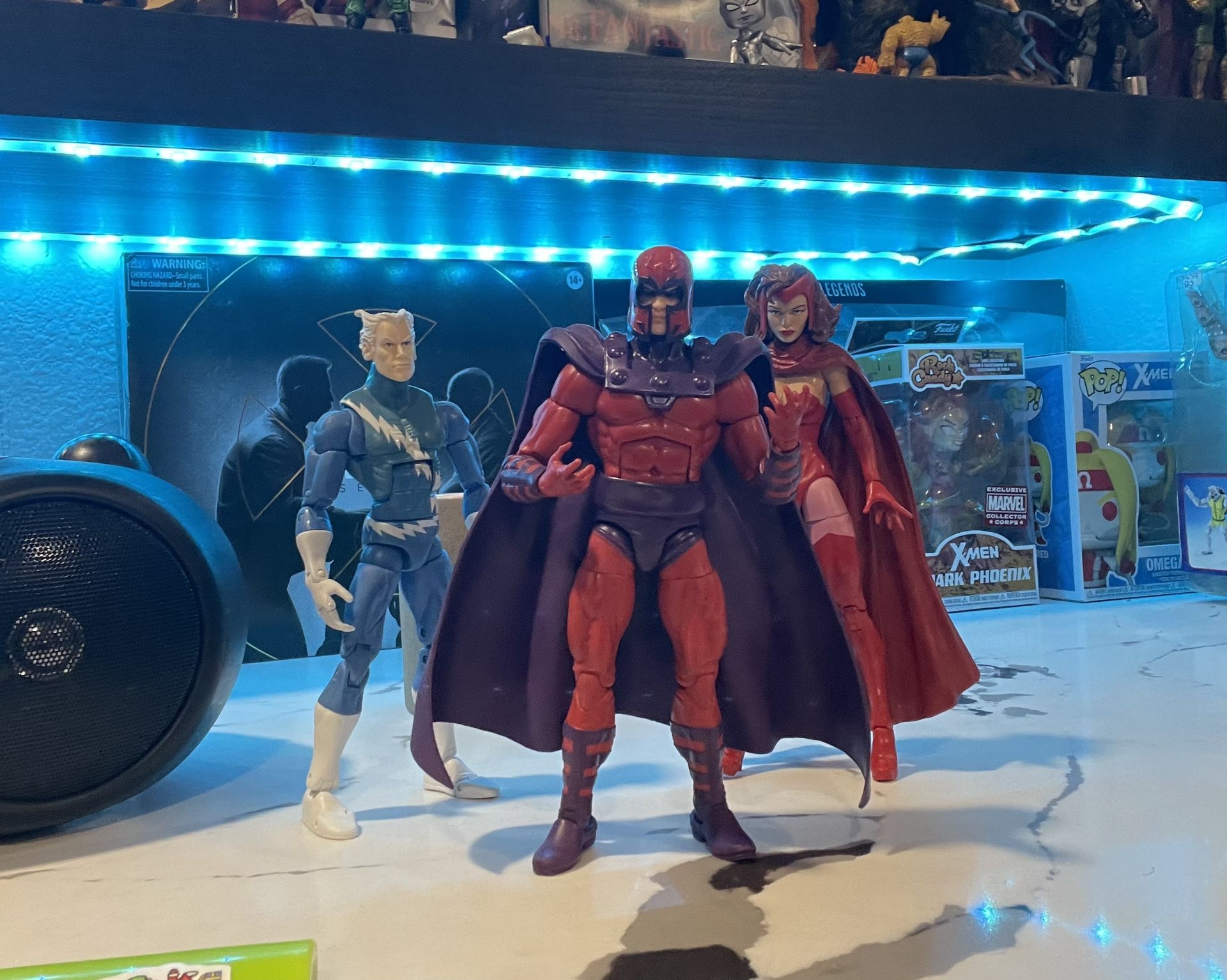 Marvel Legends Magneto And His Kids Lot