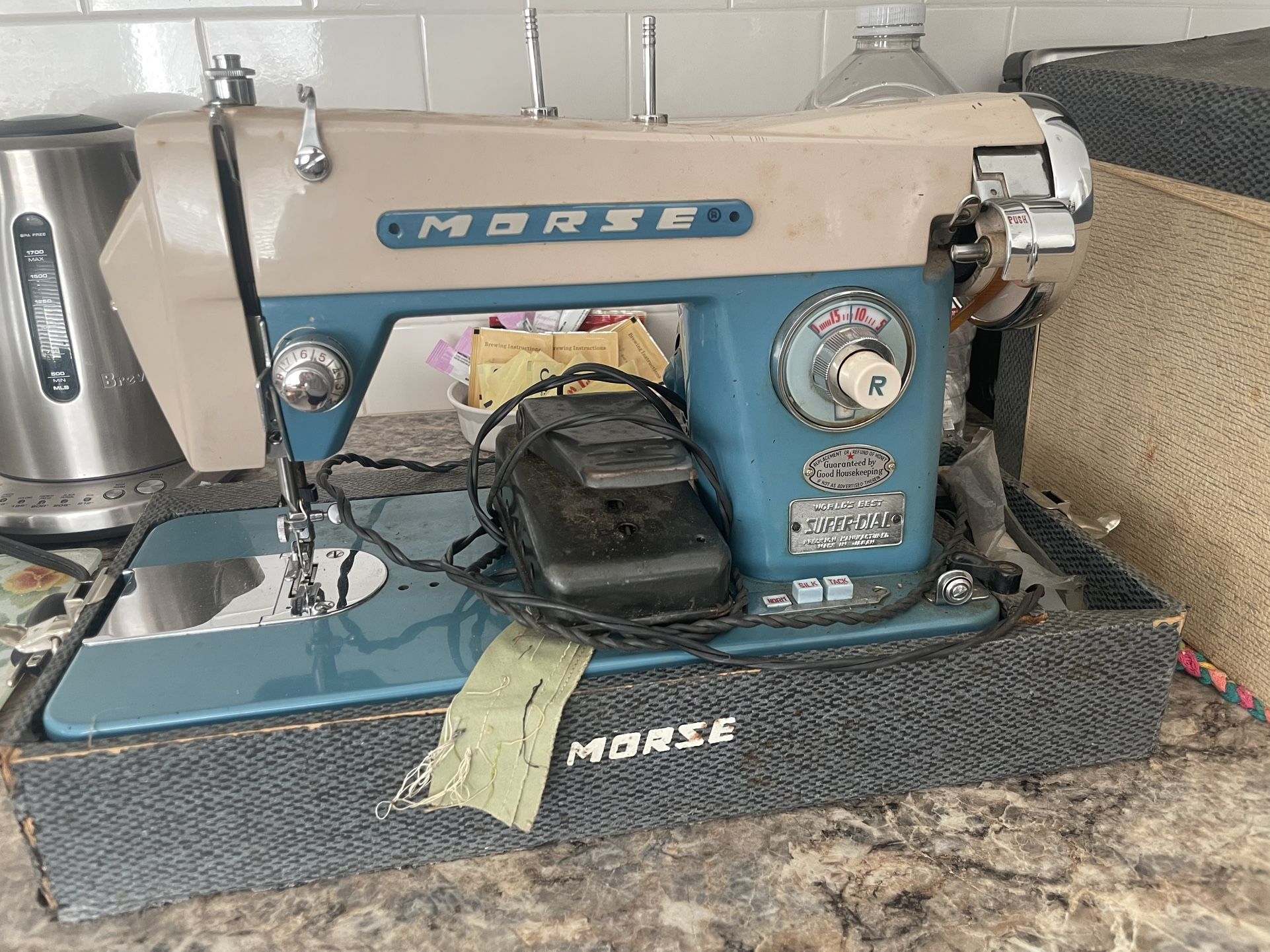 Vintage Morse Sewing Machine