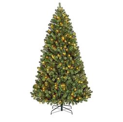 Yaheetech 6ft Pre-lit Christmas Tree