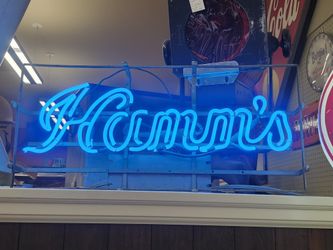 1970 HAMMS NEON SIGN