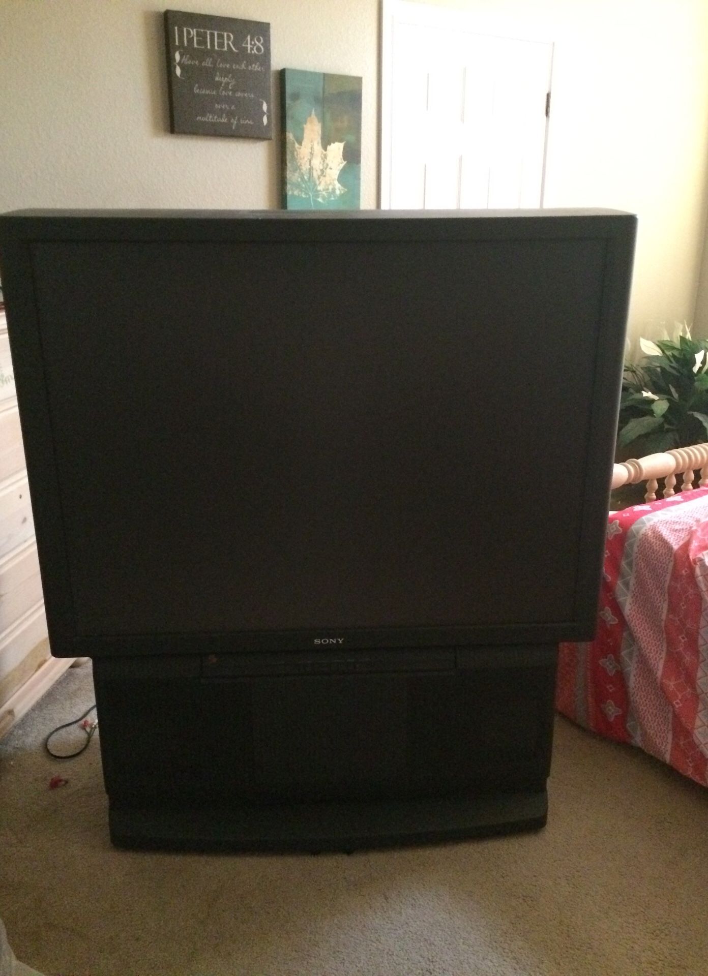 Free;…Working Sony 55 inch tv