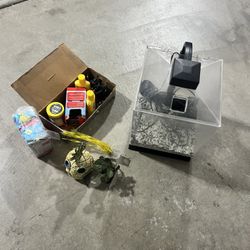 Fish tank for beta Fish And accessories 