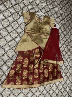 Indian Outfit For Girls Size 2-3