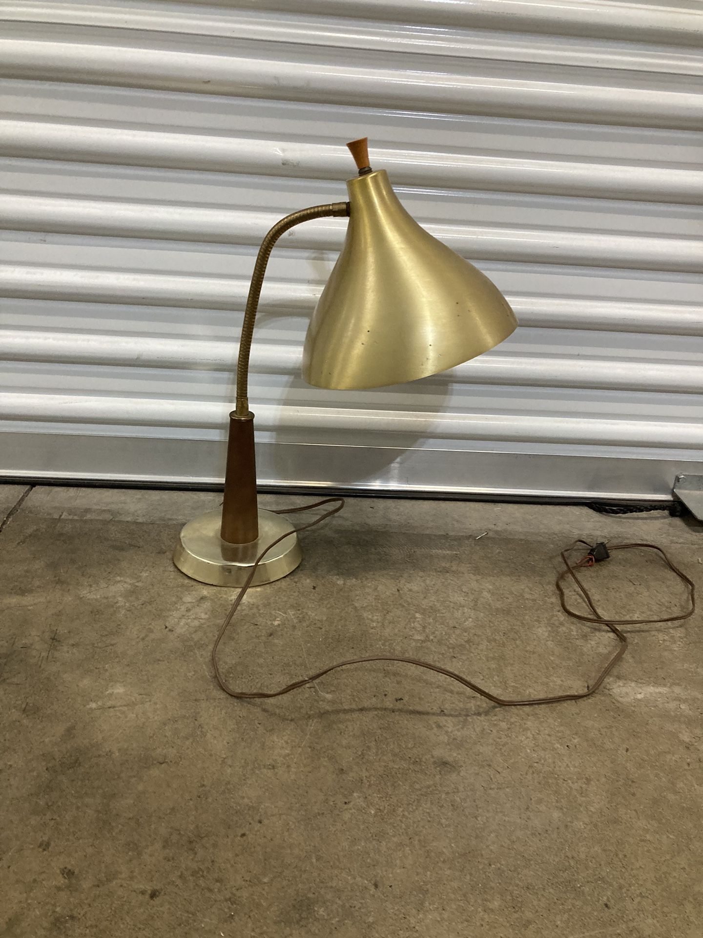 Vintage Mid Century Gooseneck Lamp