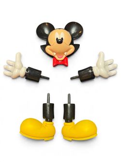 Halloween Vampire Mickey Mouse Pumpkin Decoration Parts Set