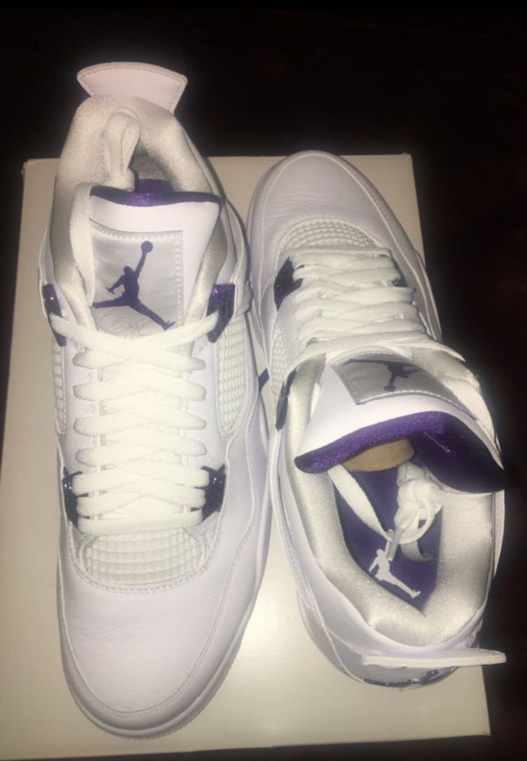 Jordan 4 Purple addition!!! Size 12 available