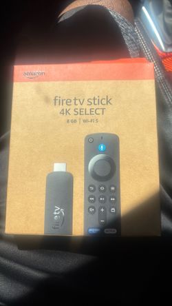 2 Amazon firetv stick 4k Select 8GB